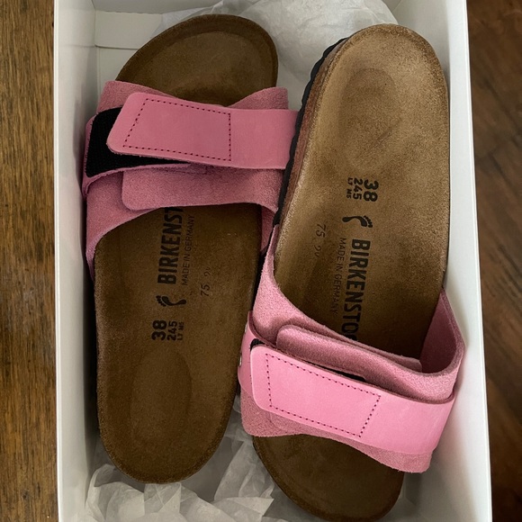 Birkenstock Oita Candy Pink Sandals - Picture 4 of 4